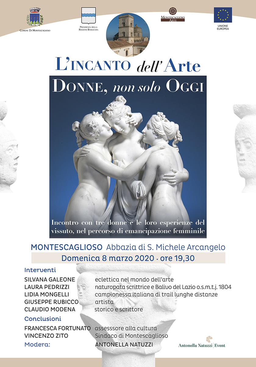 Montescaglioso (MT) – Incontro L’incanto dell’Arte: Donne non solo Oggi