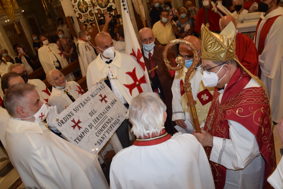 Carinaro – Festa di  Sant’Eufemia con il Card. Crescenzio Sepe